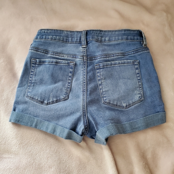 PacSun blue high waisted jeans shorts - Picture 2 of 4